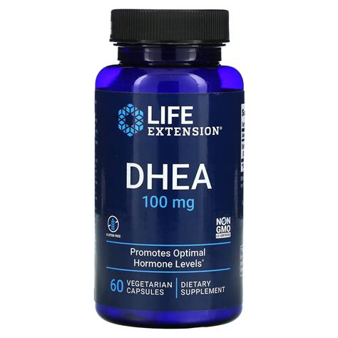 Life Extension, DHEA, 100 mg, 60 Vegetarian Capsules
