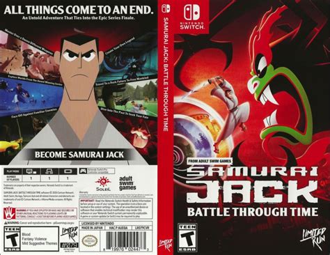 Samurai Jack Battle Through Time Switch Videogamex