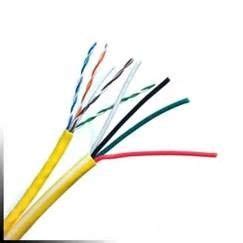 Awg Pairs Utp Cat E Siamese Cable With Cores Cca Power For Ip Camera