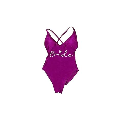 Gyios Bikini Triangolo Donna Sexy Imbottito Costume Da Bagno One Piece Donne Team Bride Costume