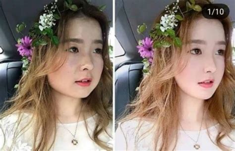 Vỡ mộng loạt hot girl mạng lộ ảnh chưa qua chỉnh sửa