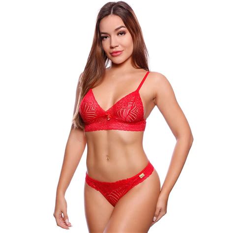 Conjunto Erótico Em Renda Bandida Patitex Pink Lingerie