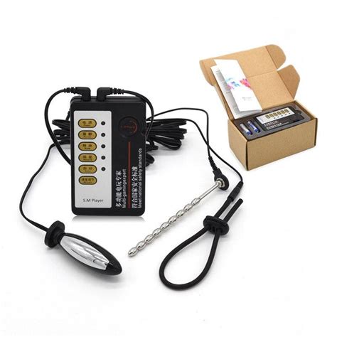 Bdsm Anal Elektro Elektro Penis Stimülasyonu Elektrik Şok SM Seks Oyuncakları Erkekler