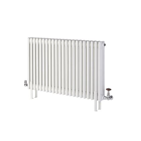 Milano Windsor Traditional 3 Column Radiator Feet White