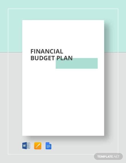 FREE 12+ Financial Budget Samples in Google Docs | Google Sheets ...