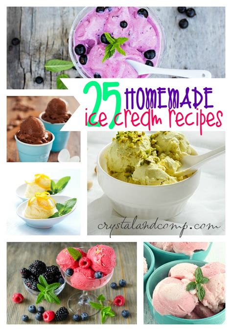 25 Homemade Ice Cream Recipes