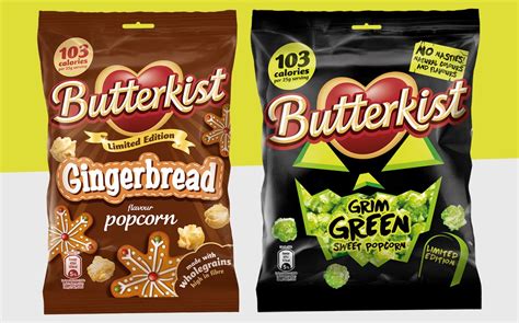 Butterkist Launches Limited Edition Halloween Flavours Flavors