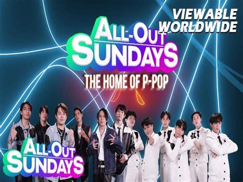 sundays shout  sa lahat ng forone  rainbow diyan