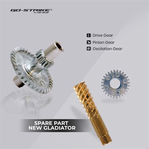 Jual Set Gear Reel Pancing For Gladiator 1000 6000 Drive Gear