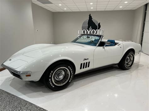 1969 Corvette Stingray White 1969 Chevrolet Corvette Stingray Zl 21