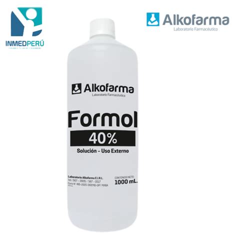 Formol Para Defunto Preço - Formol al 40% Alkofarma para Laboratorio | Inmed Perú