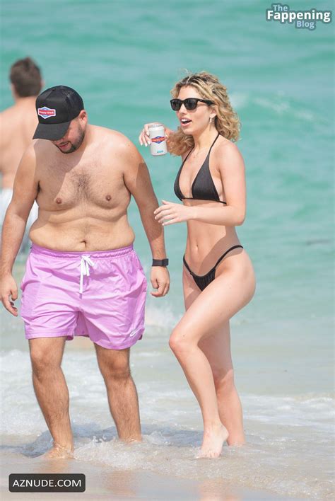 Megan Eugenio Stuns In Sexy Bikini At Miami Beach Event Aznude