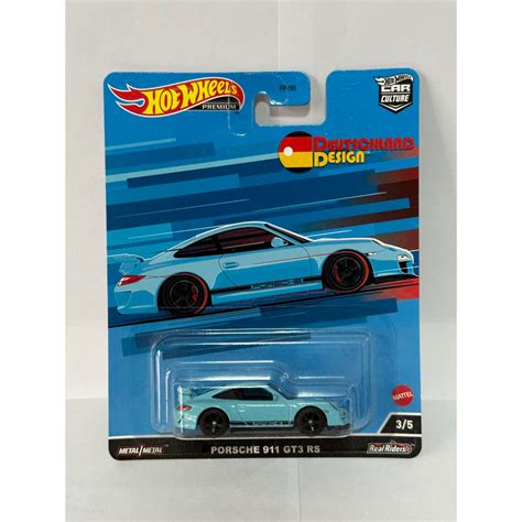 Hot Wheels Porsche Gt Rs Deutschland Design Shopee Philippines