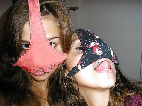 Girls Licking And Sniffing Their Dirty Knickers Porn Pictures XXX