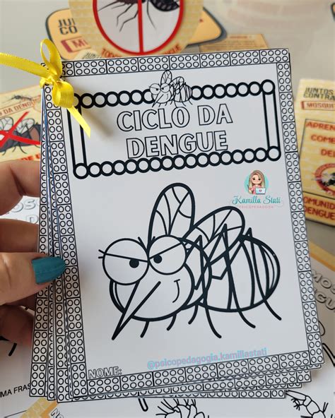 Cartaz Sobre A Dengue Educação Infantil - Cartaz Mosquito Da Dengue Educação Infantil - RETOEDU