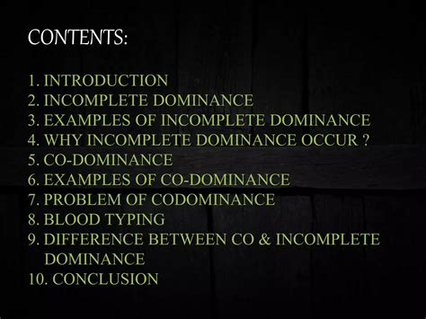 INCOMPLETE DOMINANCE VS CO-DOMINANCE | PPTX