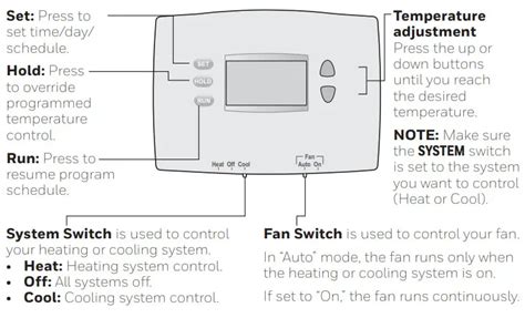 Honeywell Rth2300b1012 A Manual
