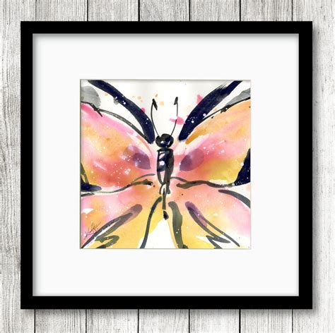 Butterfly Magic Watercolour By Kathy Morton Stanion Artfinder