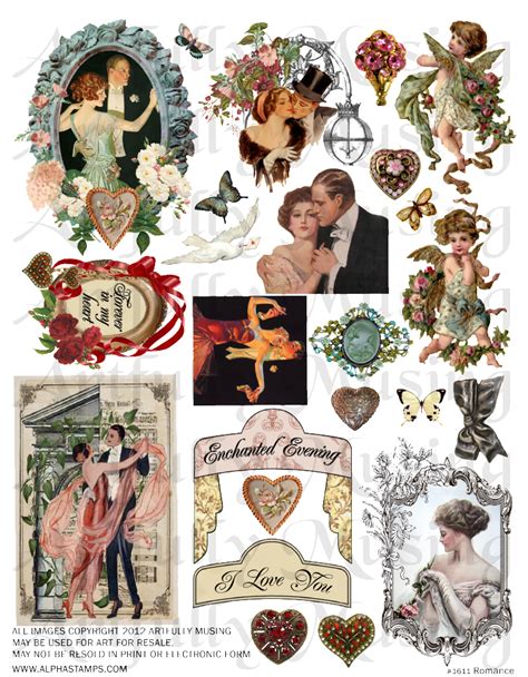 Artfully Musing Collage Sheet Collage Sheets Print Collage