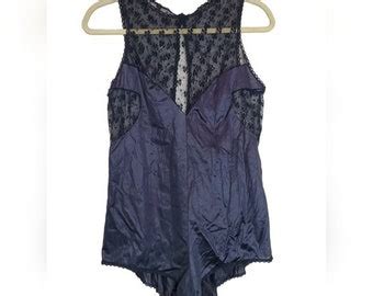 French Vintage Black Lace Babydoll Tied Lingerie Dress Gift For Wife Girlfriend Anniversary