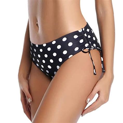 Femmes Bikini Pantalons De Bain Shorts Bas De Maillot De Bain Maillots De Bain Baignade Gris
