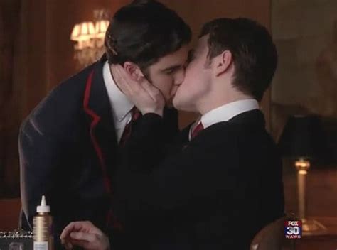 Glee S Big Gay Kiss Towleroad Gay News