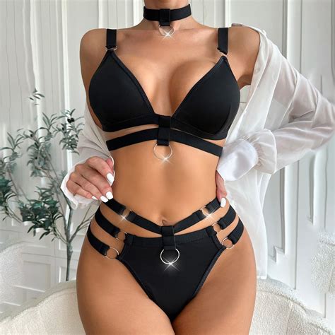 Women Sexy Bra Set Lingerie Erotic Lingerie Set For Women Plus Size See