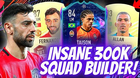 BEST 300K SQUAD BUILDER FIFA 21 Increase Your FUT Champs Wins