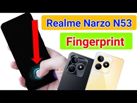 Realme Narzo N53 Fingerprint Lock Setting How To Set In Display