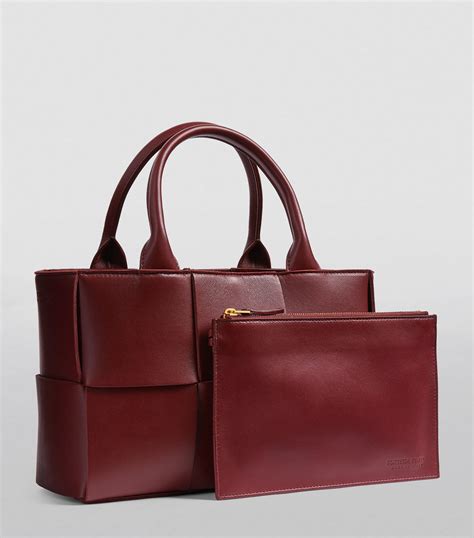 Bottega Veneta Medium Leather Intreccio Arco Tote Bag Harrods Ca