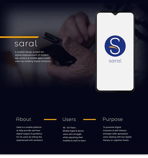 Saral - Mobile Application on Behance