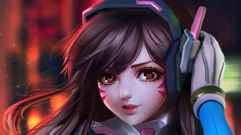 Dva Overwatch Fan Art Wallpapers Hd Wallpapers Id 22087