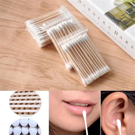 New Fashion Wood Cotton Head Health Makeup Cosmetics Ear Clean Jewelry