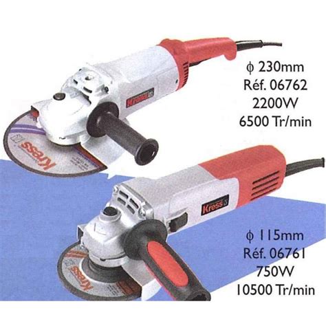 LOT DE 2 MEULEUSES KRESS