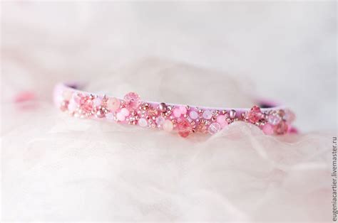 Диадема для волос из бархата "Сакура" в интернет-магазине на Ярмарке ...