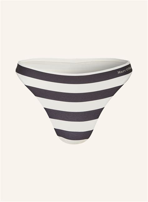 Marc O Polo Basic Bikini Hose Mit Uv Schutz In Schwarz Creme