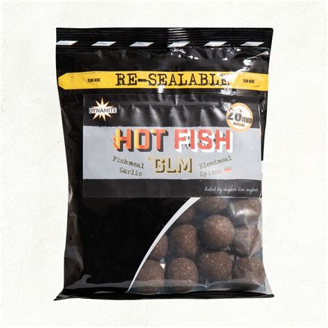 Boili Dynamite Baits Hot Fish GLM 26mm 350g Spletna ribiška trgovina Trofeja