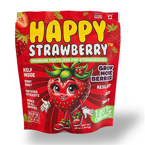 Happy Strawberry Fertilizer Organic Premium Fertilizer for Strawberrie