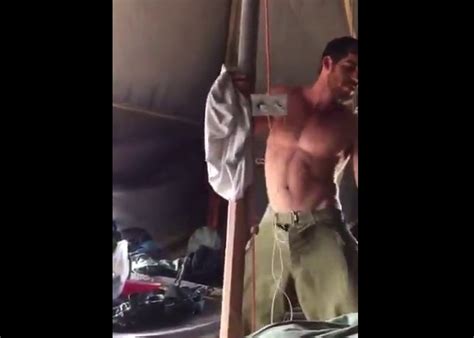 Hot Military Guy Does Striptease For His Straight Buddy ThisVid