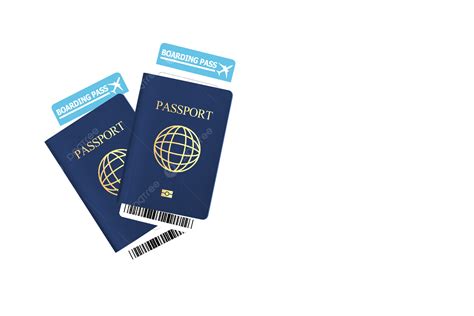 Dos Fundas Azules Para Pasaporte Y Tarjeta De Embarque Png Dibujos Identidad Cubrir