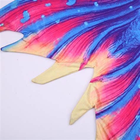 Halloween Pcs Set Enfants Le petit maillot de bain Queue de sirène avec bikini monopalme