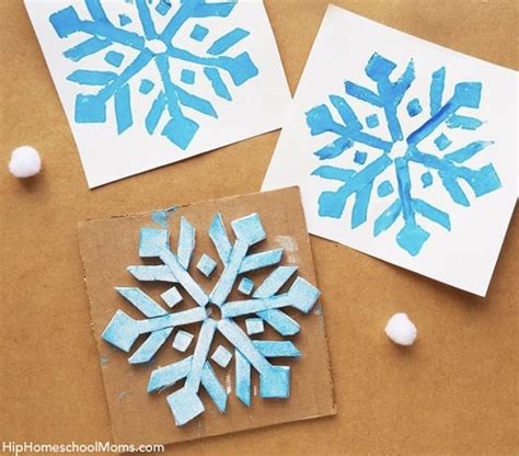 Creative Snowflake Crafts for Kids: Winter Arts and Craft Ideas - A Little Pinch of Perfect