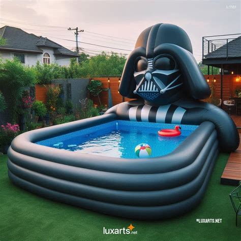 Captivating Inflatable Star Wars Theme Pool Designs To Transport You To A Galaxy Far Far Away