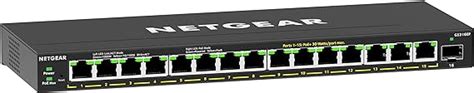 amazoncom netgear  port poe gigabit ethernet easy smart essentials