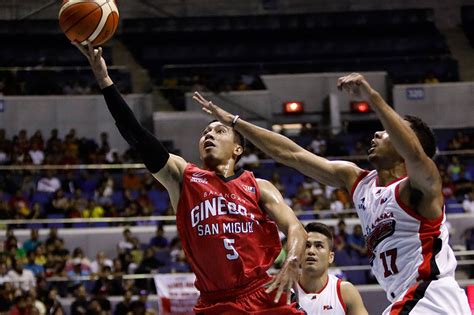 Pba Ginebra Takes On San Miguel With Quarterfinals Berth At Stake