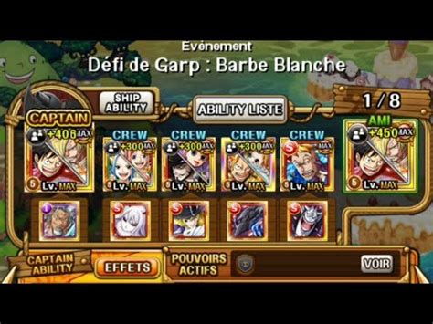 OPTC Garp Challenge Whitebeard STR LuffySanji YouTube