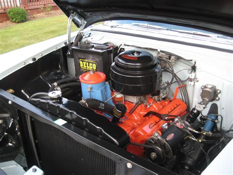 Stock Engine Bay Chevy Tri Five Forum
