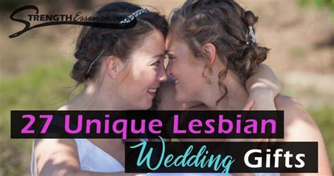 UNIQUE Lesbian Wedding Gift Ideas Curated List Strength Essence
