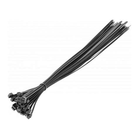 Нейлоновые стяжки HOEGERT TECHNIK 3,6x300 мм, 25 шт., белые HT2C724 ...