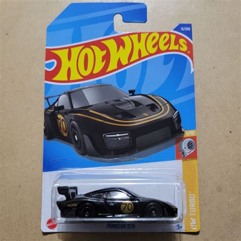 Jual HOT WHEELS KEMASAN KERUT TEKUK PORSCHE 935 HW TURBO BLACK Shopee Indonesia